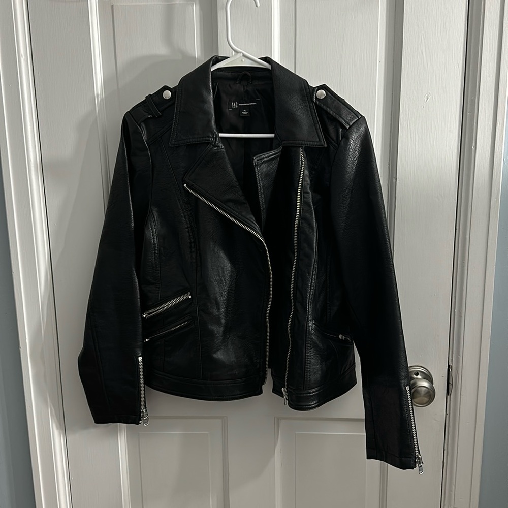 INC Leather Jacket